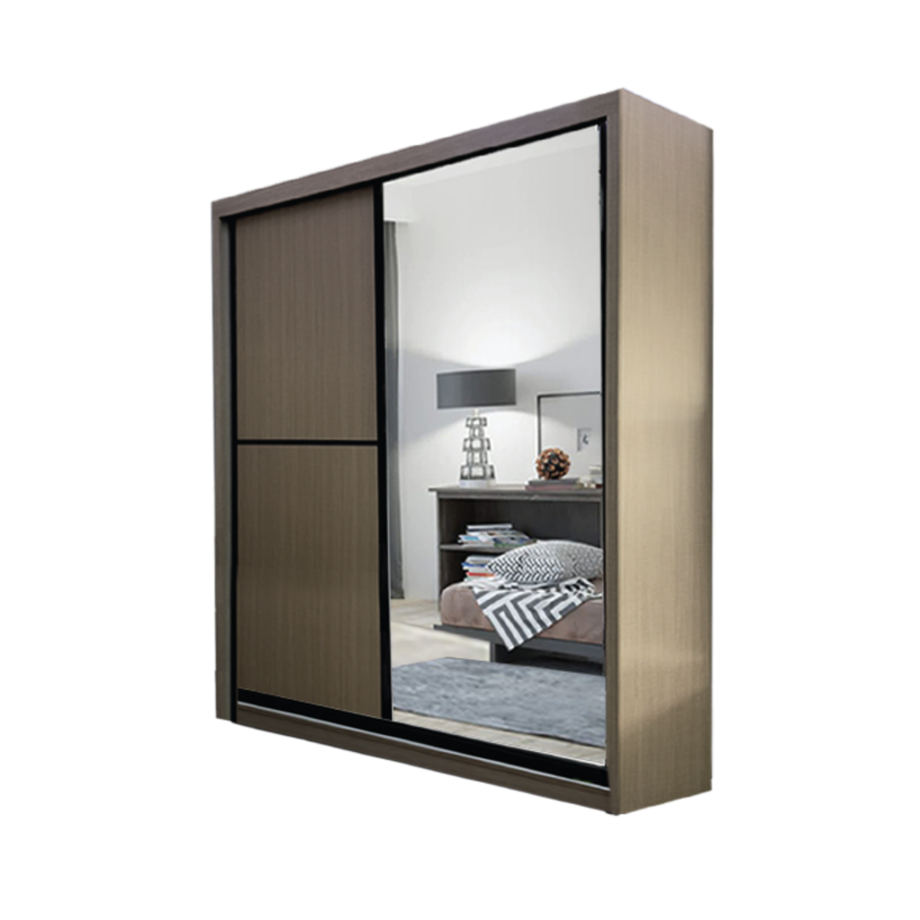 WD-1280 6x8 WARDROBE ONLY (COL:2383 BROWN)