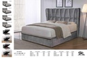 5' LS113 SB265 HEADBOARD + HYDRAULIC STORAGE DIVAN (HM3385-11)
