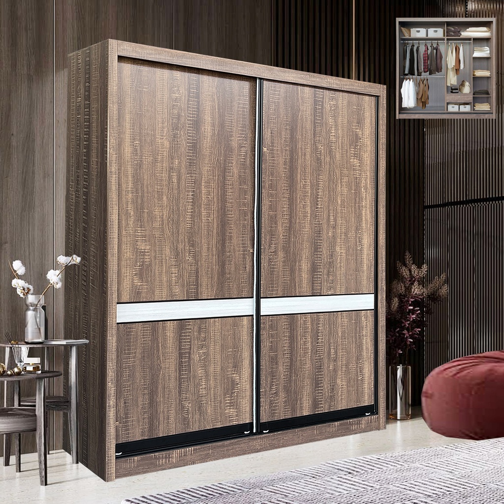 WD-TT1132 8X8 WARDROBE (BODY+DOOR)  