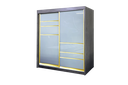 WD-SF8900 8x8 SLIDING DOOR WARDROBE *TT1120*