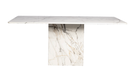 MDT 1233 MARBLE DINING TABLE + LEG (6F) (1+6)