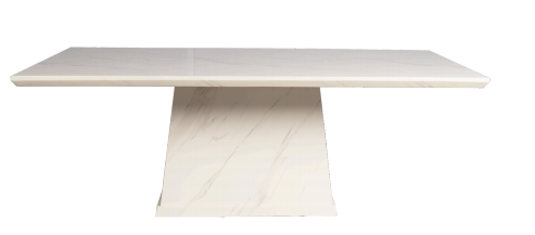 MDT 1255 MARBLE DINING TABLE + LEG (5F) (1+6) *TT1078*