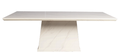MDT 1255 MARBLE DINING TABLE + LEG (5F) (1+6) *TT1078*