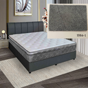 5' BED-1019 HEADBOARD + 11" DIVAN (1984-1)