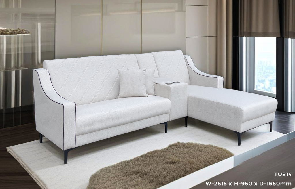 SF-TU814 2+L+CONSOLE SEATER SOFA (D33168-1)