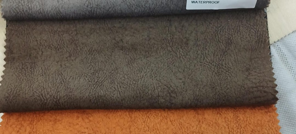 SF-00813 2+L SOFA (OMEGA SILVER/CHOCOLATE BROWN)