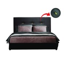 5' BED-00380 HEADBOARD (PVC BROWN)