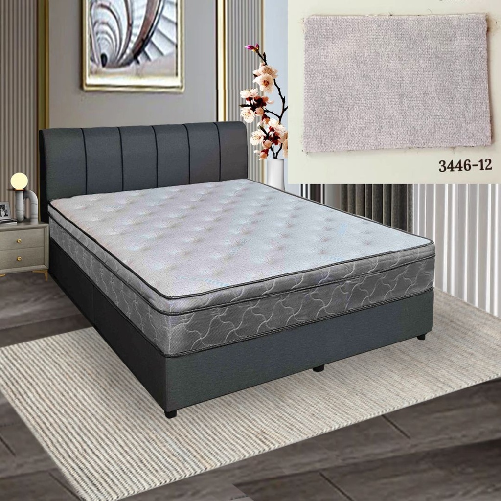 5' BED-1019 HEADBOARD + 11" DIVAN (3446-12)