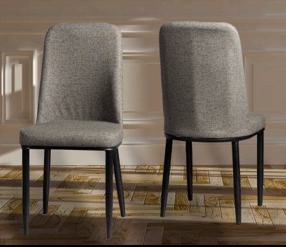 DCCHR-583 DINING CHAIR (GREY) *TT1082*