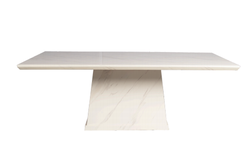 MDT 1255 MARBLE DINING TABLE + LEG (5F) (1+6) *TT1078*