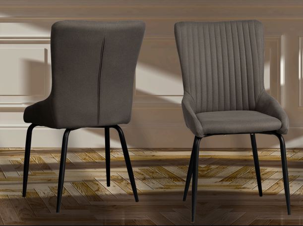DC-A-98-DG DINING CHAIR (GREY) *TT1078*