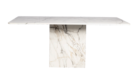 MDT 1233 MARBLE DINING TABLE + LEG (6F) (1+6)