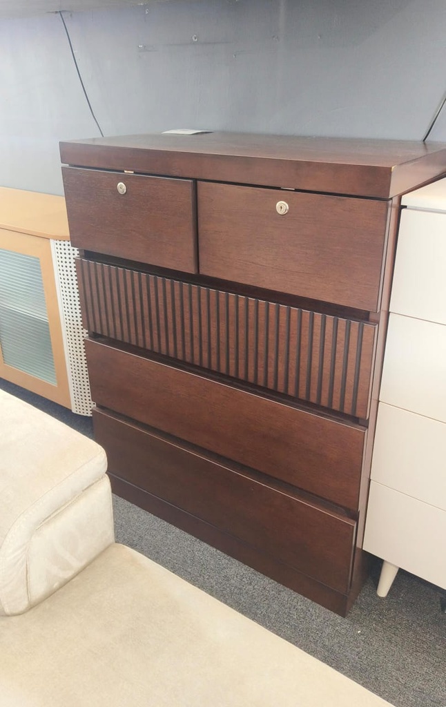 EDWD 3929 (CD-W4DR) CHEST DRAWER (CHOCOLATE)