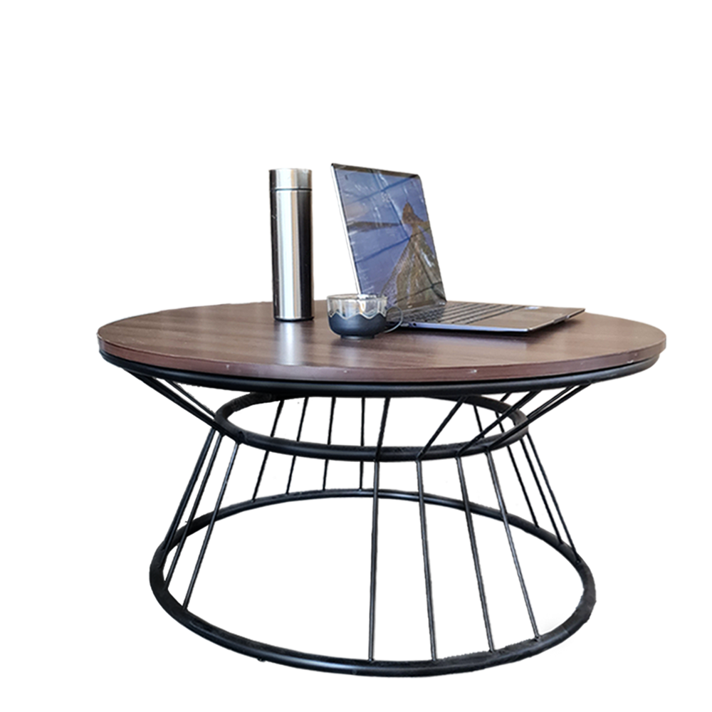 CT-KK140 COFFEE TABLE METAL LEG (BLACK)