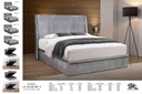 5' LS102 HEADBOARD + 8" DIVAN (3447-13)