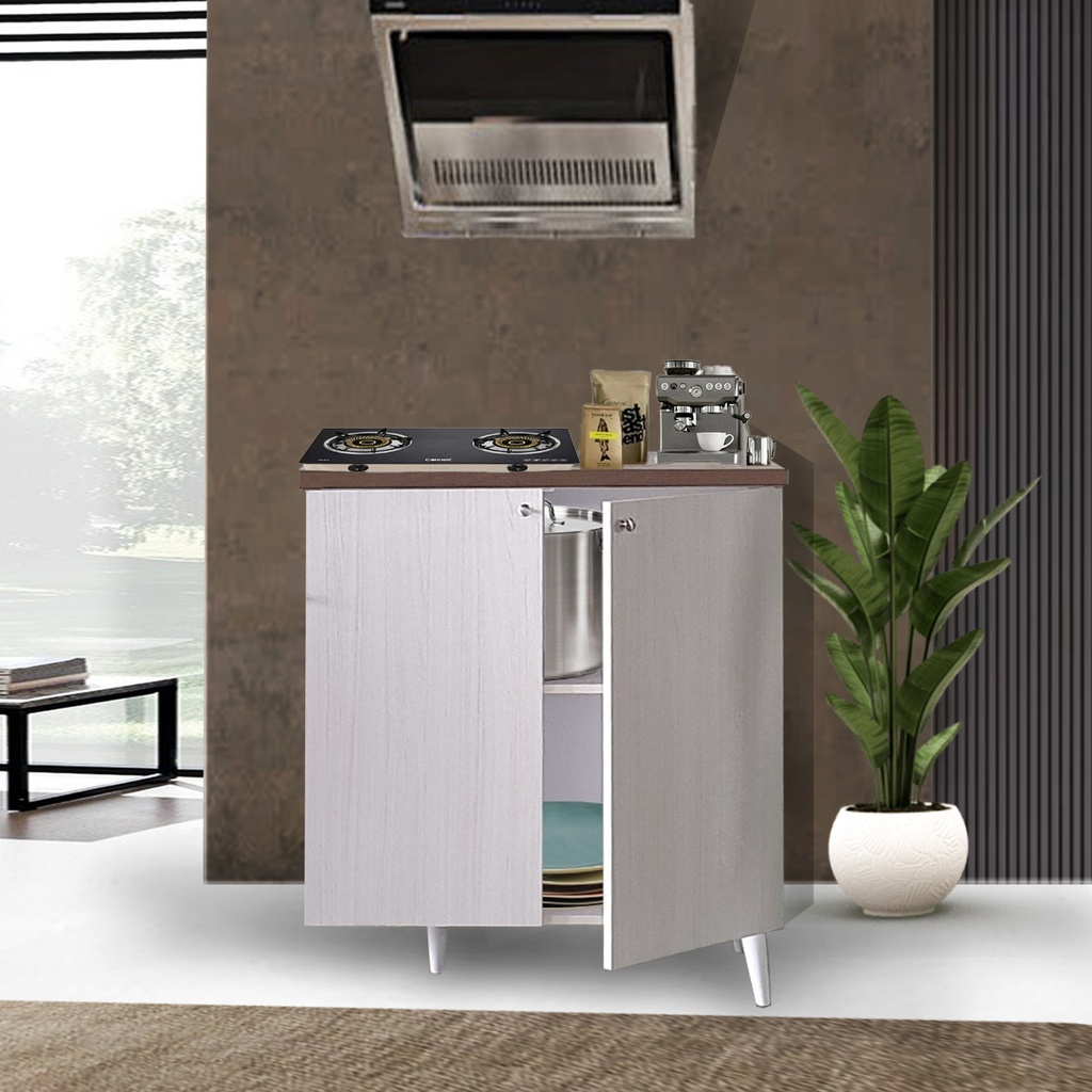 KC-00659 2 DOOR LOW KITCHEN CABINET 