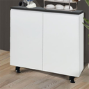 KC-00628 2 DOOR LOW KITCHEN CABINET   