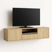 Wall mount TV cabiney